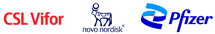 CSL Vifor Novo Nordisk Pfizer